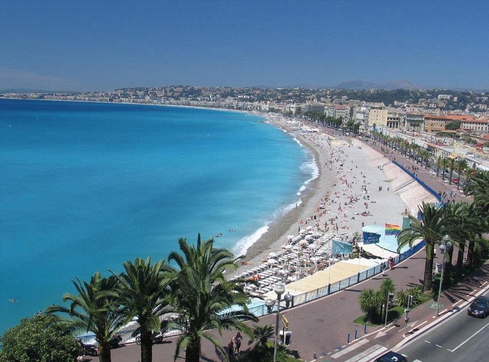 Greet Hotel Nice Aeroport Promenade Des Anglais Exteriör bild